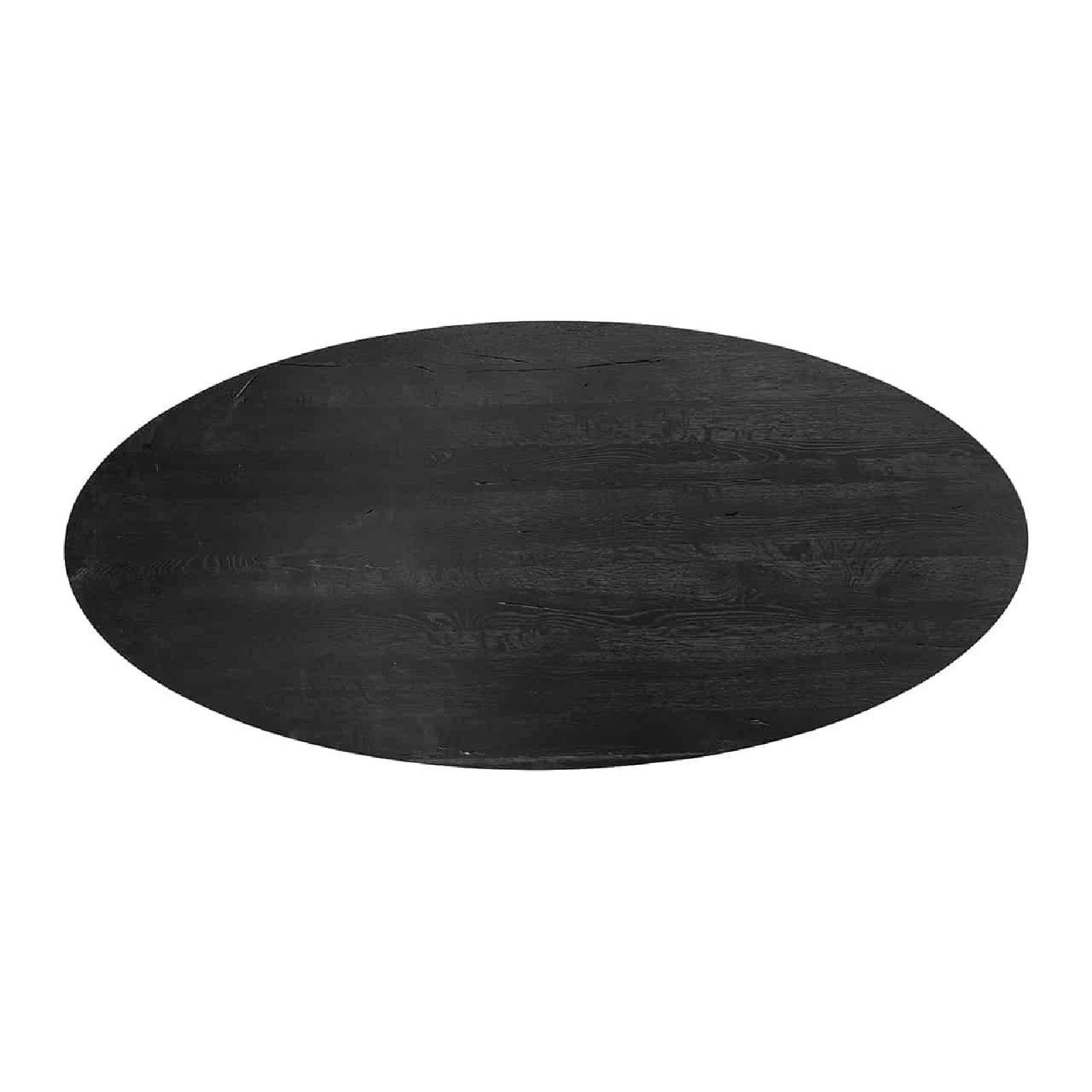 Table de repas TOP Watson ovaal 300 (noir)