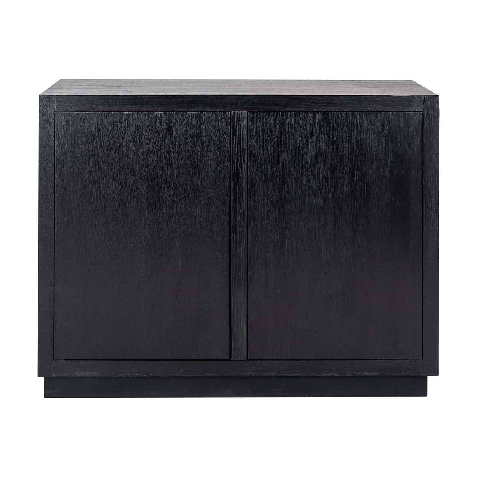 Dressoir chêneura 2-deuren (noir)
