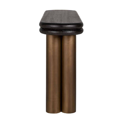 Table Macaron (noir rustic)