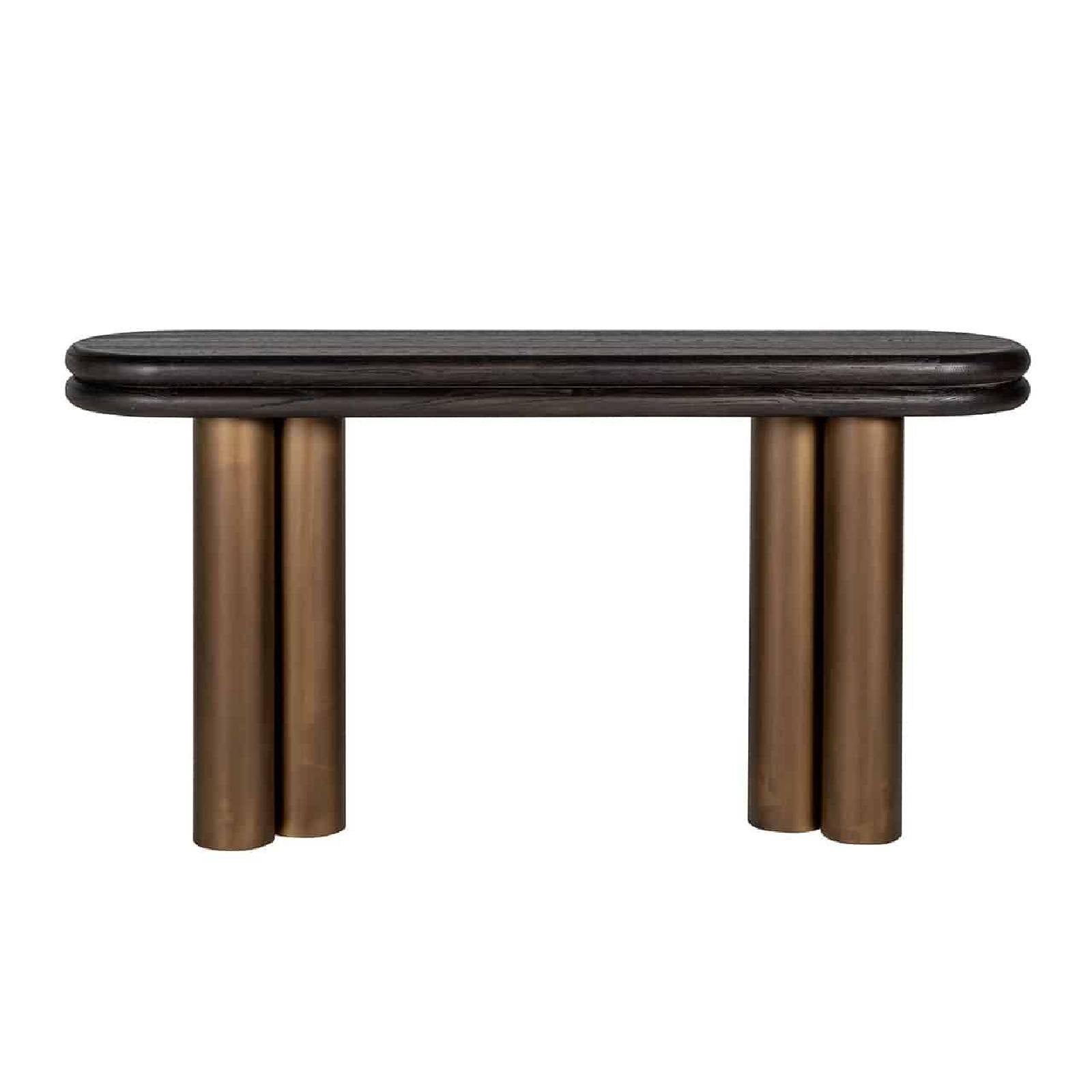 Table Macaron (noir rustic)
