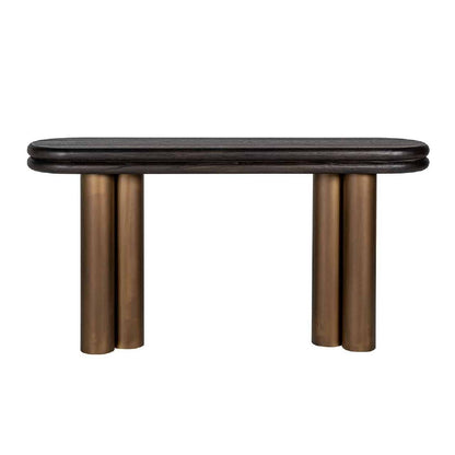 Table Macaron (noir rustic)