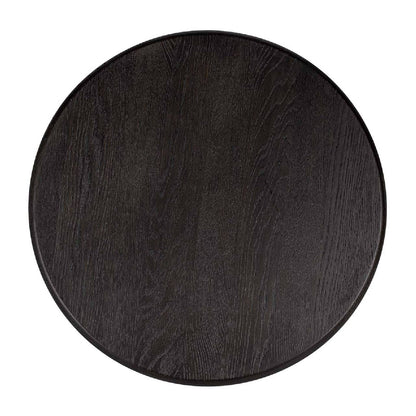 Table basse Macaron (noir rustic)
