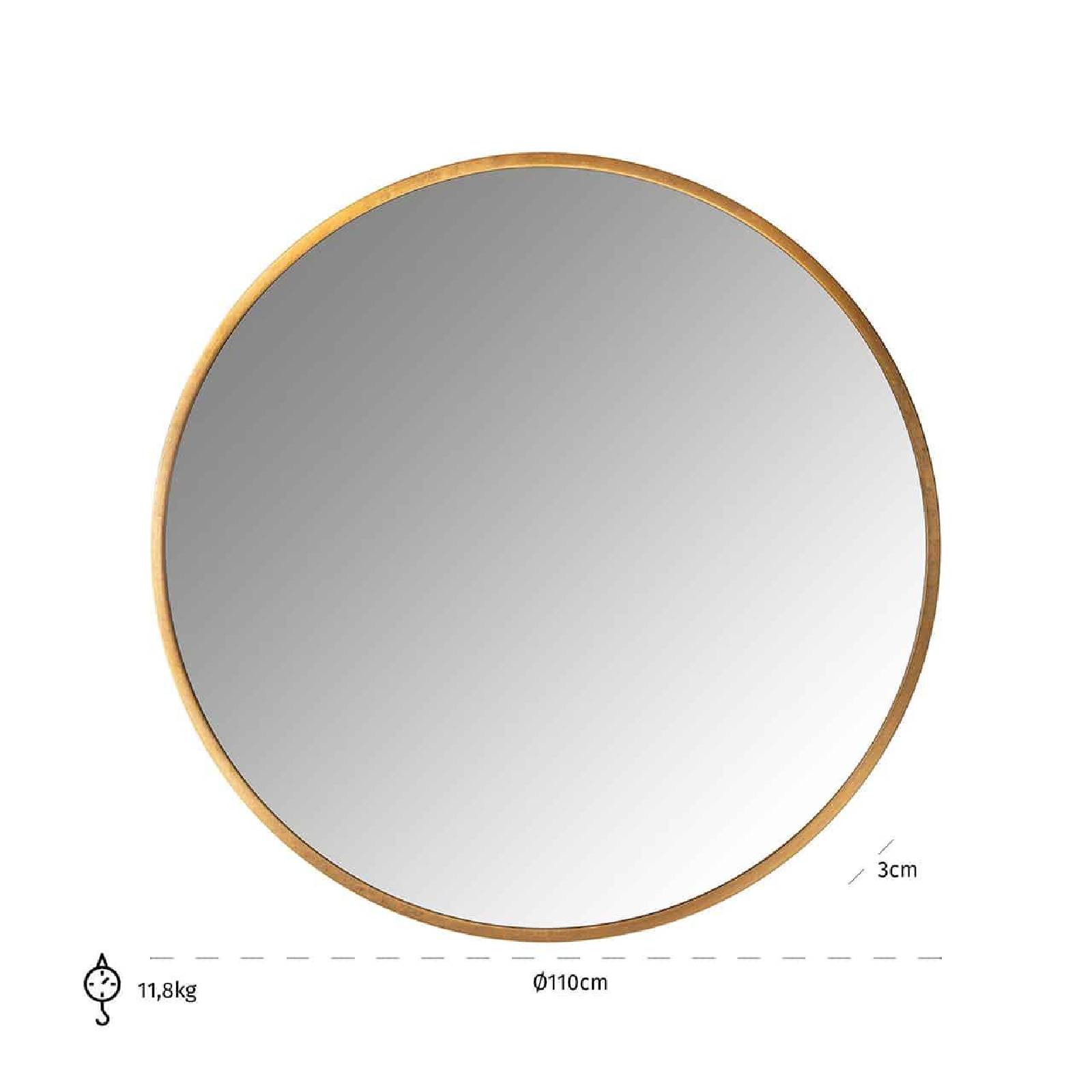 Miroir Maevy Or 110Ø (or)