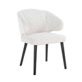 Chaise Indigo blanc Bouclé (Copenhagen 900 Bouclé blanc)
