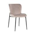 Chaise Darby Khaki / noir fire retardant (FR-Quartz 903 Khaki)