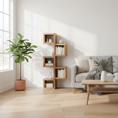 Étagère asymétrique | Acacia Greco III