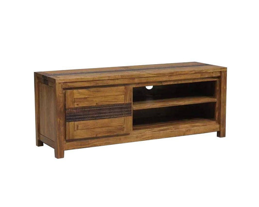 Meuble TV 1 porte 2 niches | Acacia Tatoo