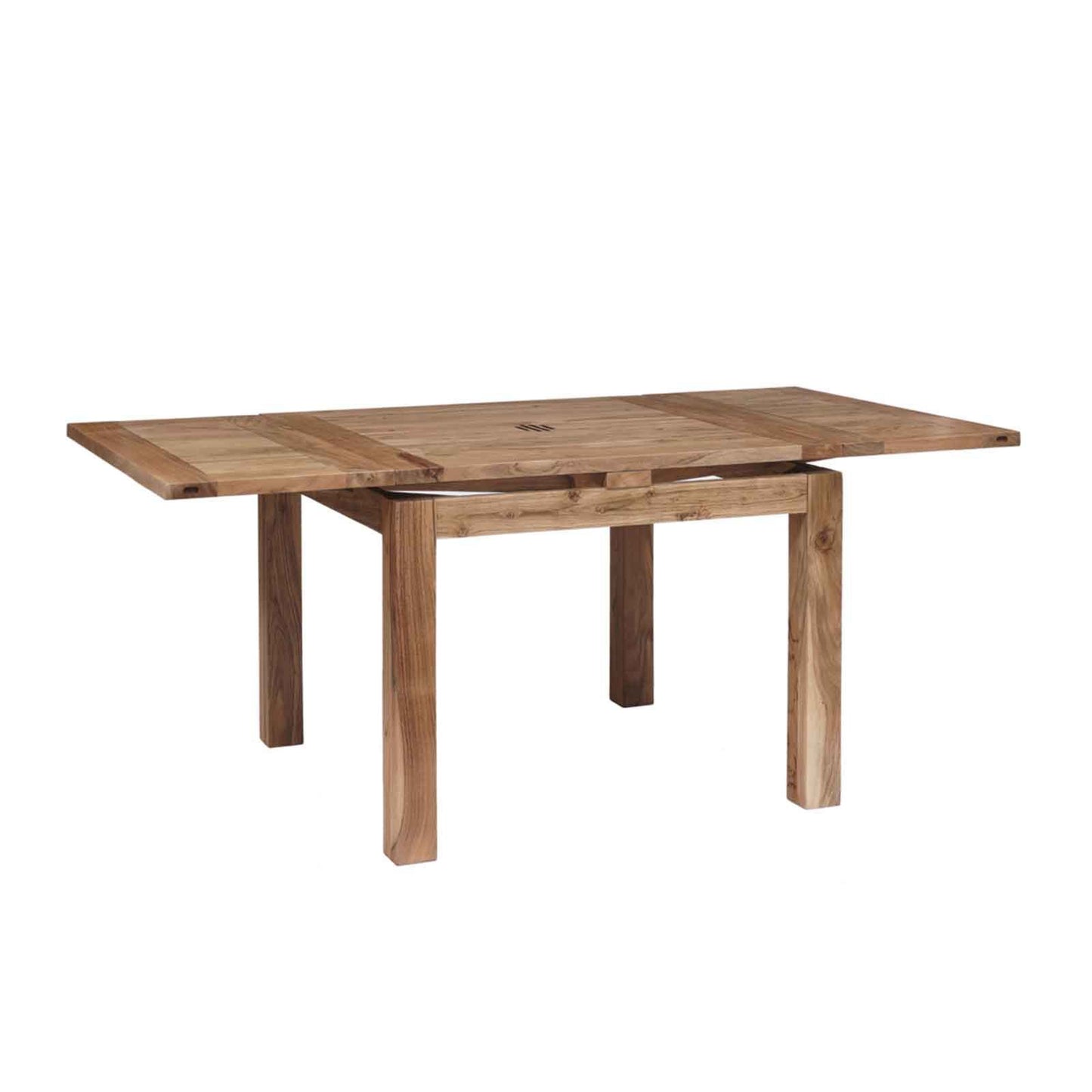 Table carrée 70x70 à rallonges