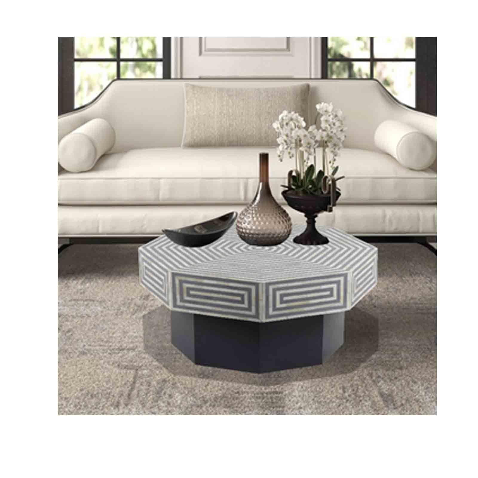 Table basse hexagonale | Offre M&M