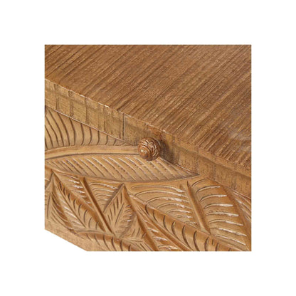 Grand coffre sculpté | Manguier Floria