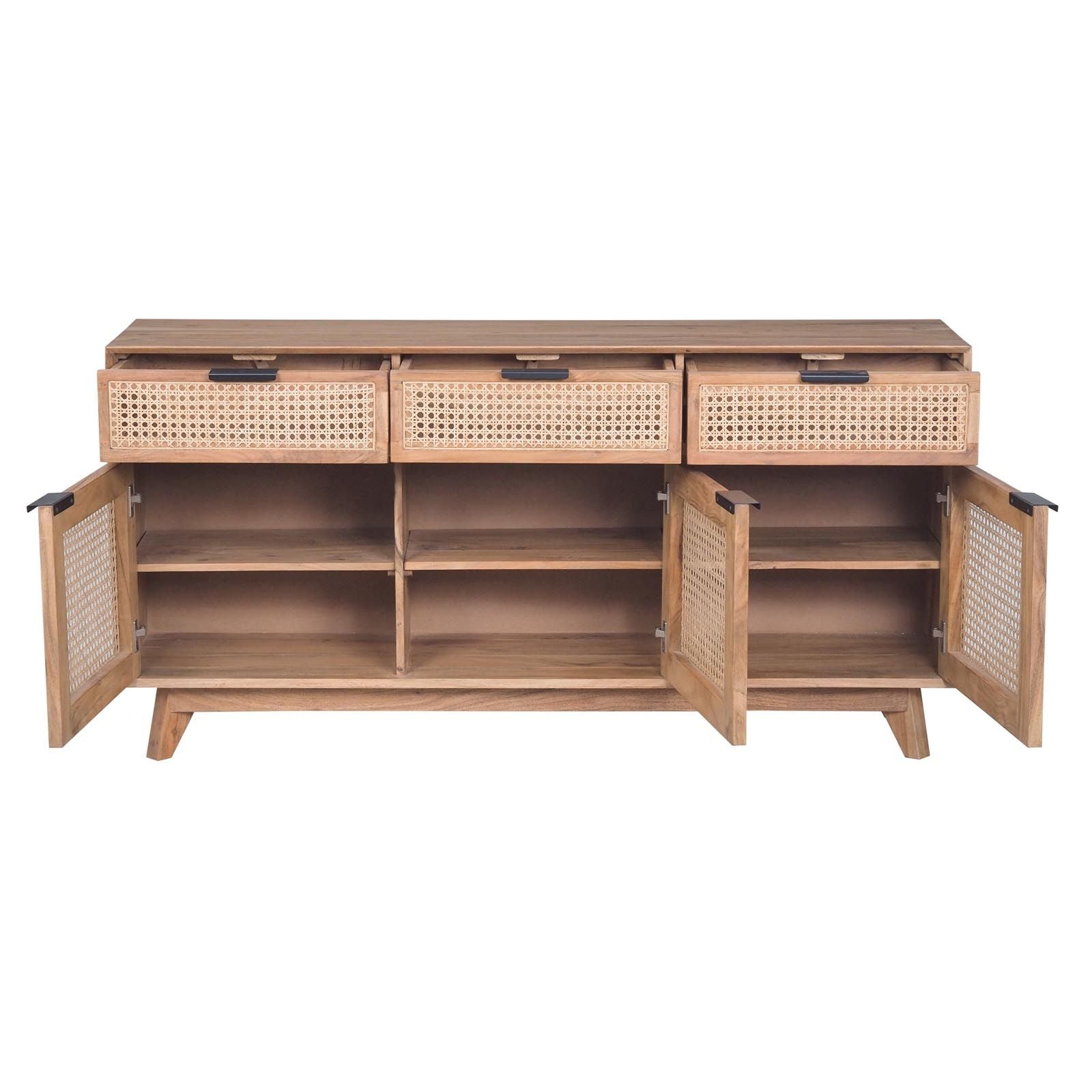Buffet | Acacia Cane Naturel