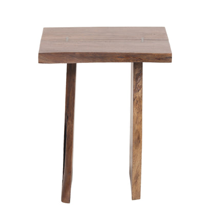 Table d'appoint a bord naturel | Acacia Sansur