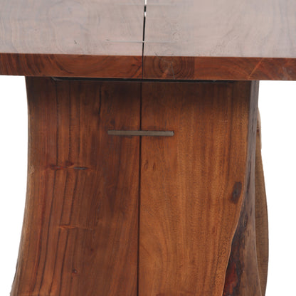 Table d'appoint a bord naturel | Acacia Sansur