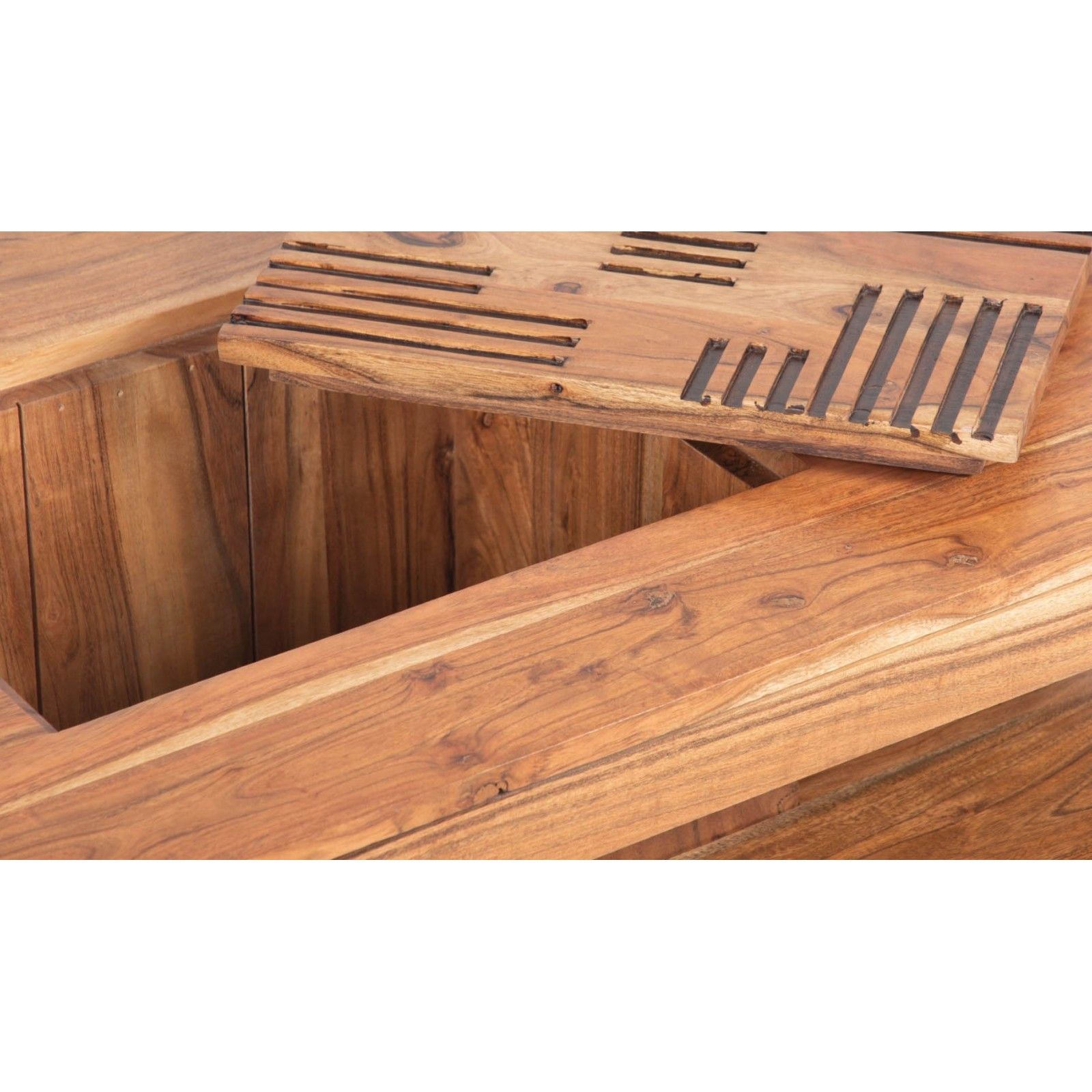 Petite table basse rectangulaire | Acacia Kavish II