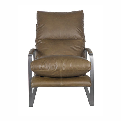 Sillón Damo Marrón | Cuero