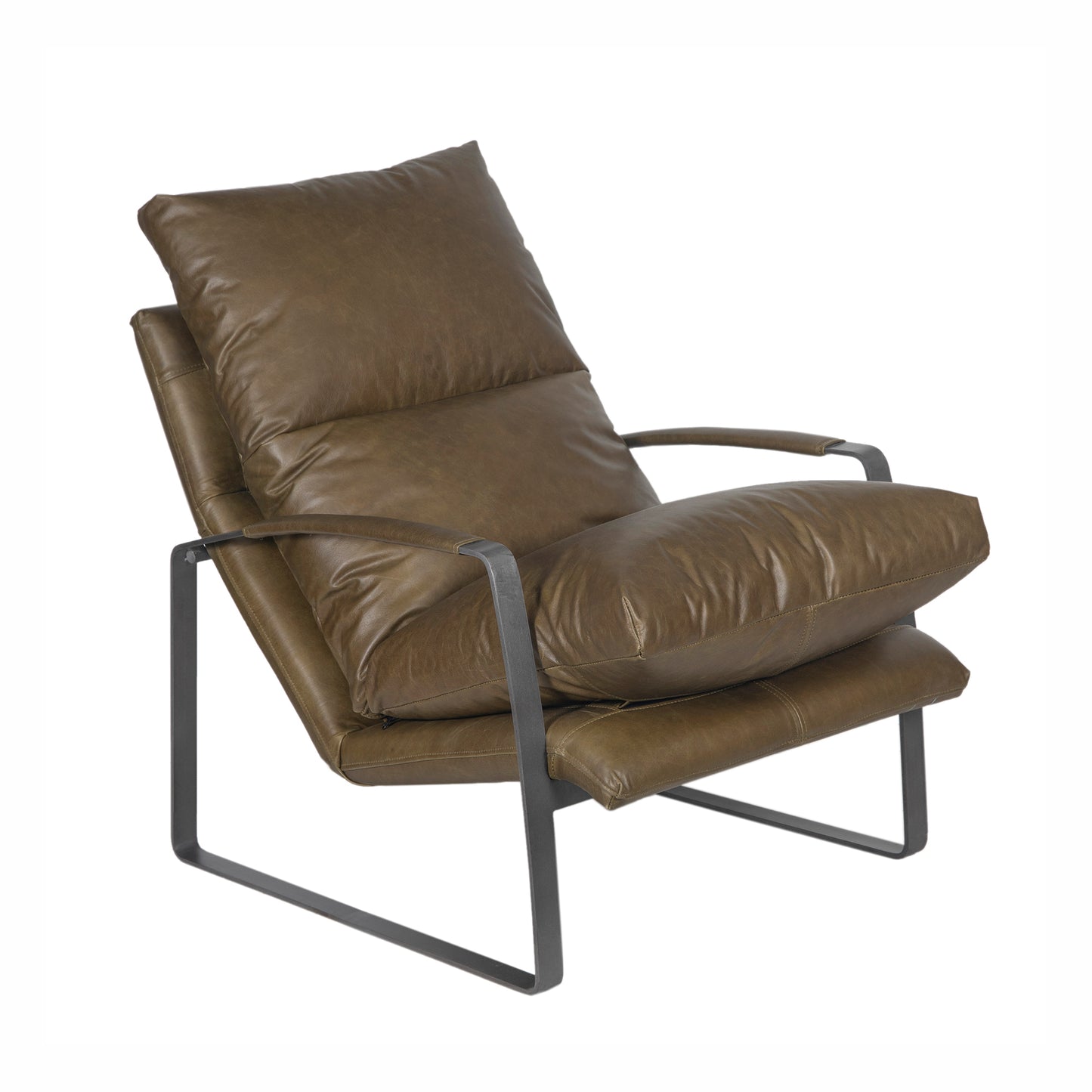 Sillón Damo Marrón | Cuero