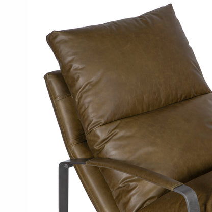 Sillón Damo Marrón | Cuero