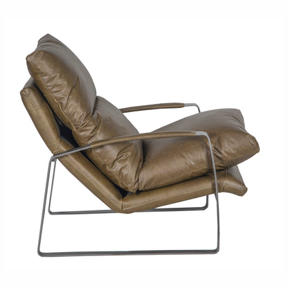 Sillón Damo Marrón | Cuero