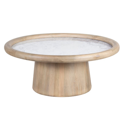 Table basse plateau marbre | Manguier Hurmon
