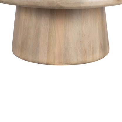 Table d'appoint plateau marbre | Manguier Hurmon