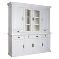 Buffet vaisselier 2x4 portes 5 tiroirs "Romance"