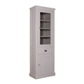 Vitrine 2x1 porte 1 tiroir - tourne à droite | Pin Chic