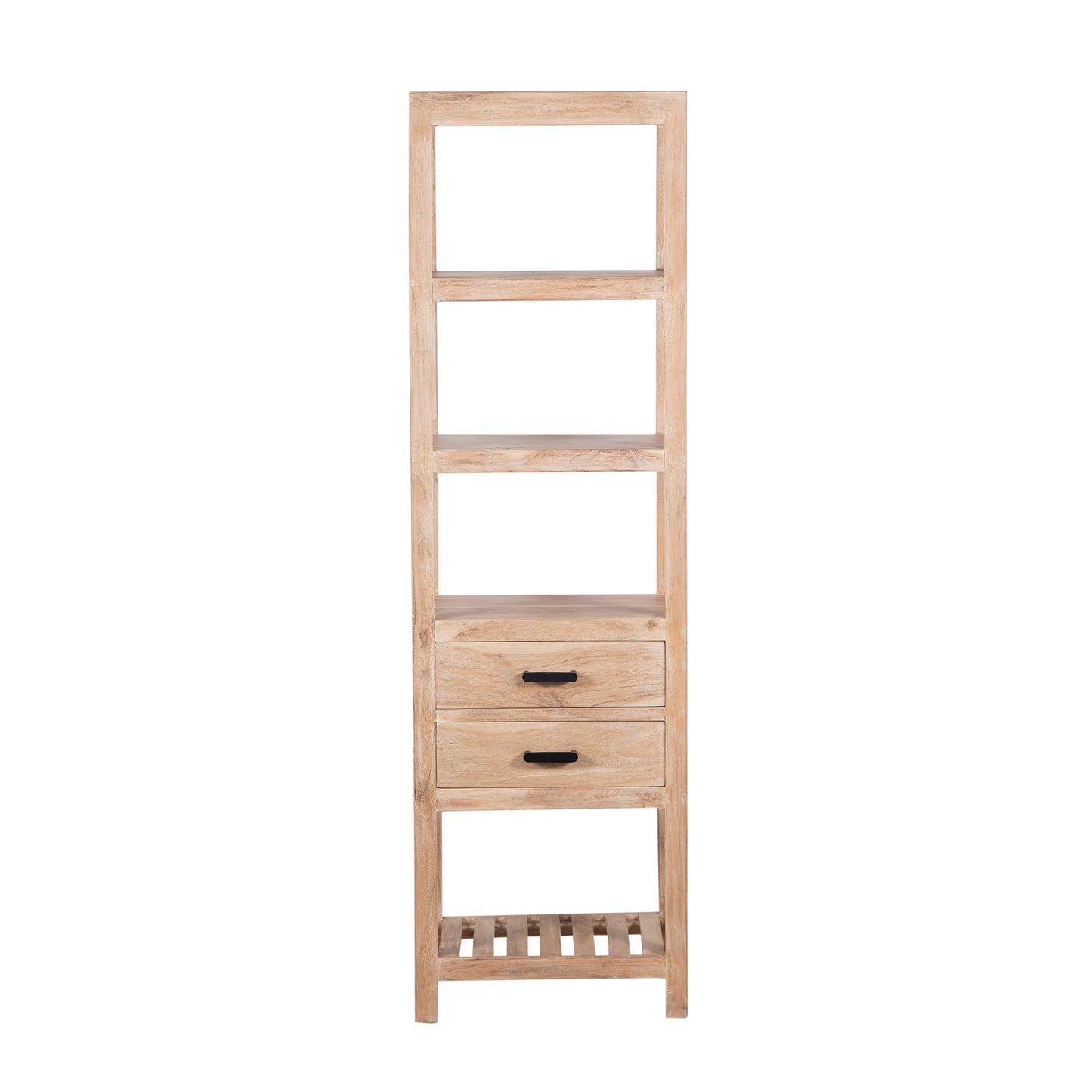 Etagere colonne 2 tiroirs | Acacia Harpley