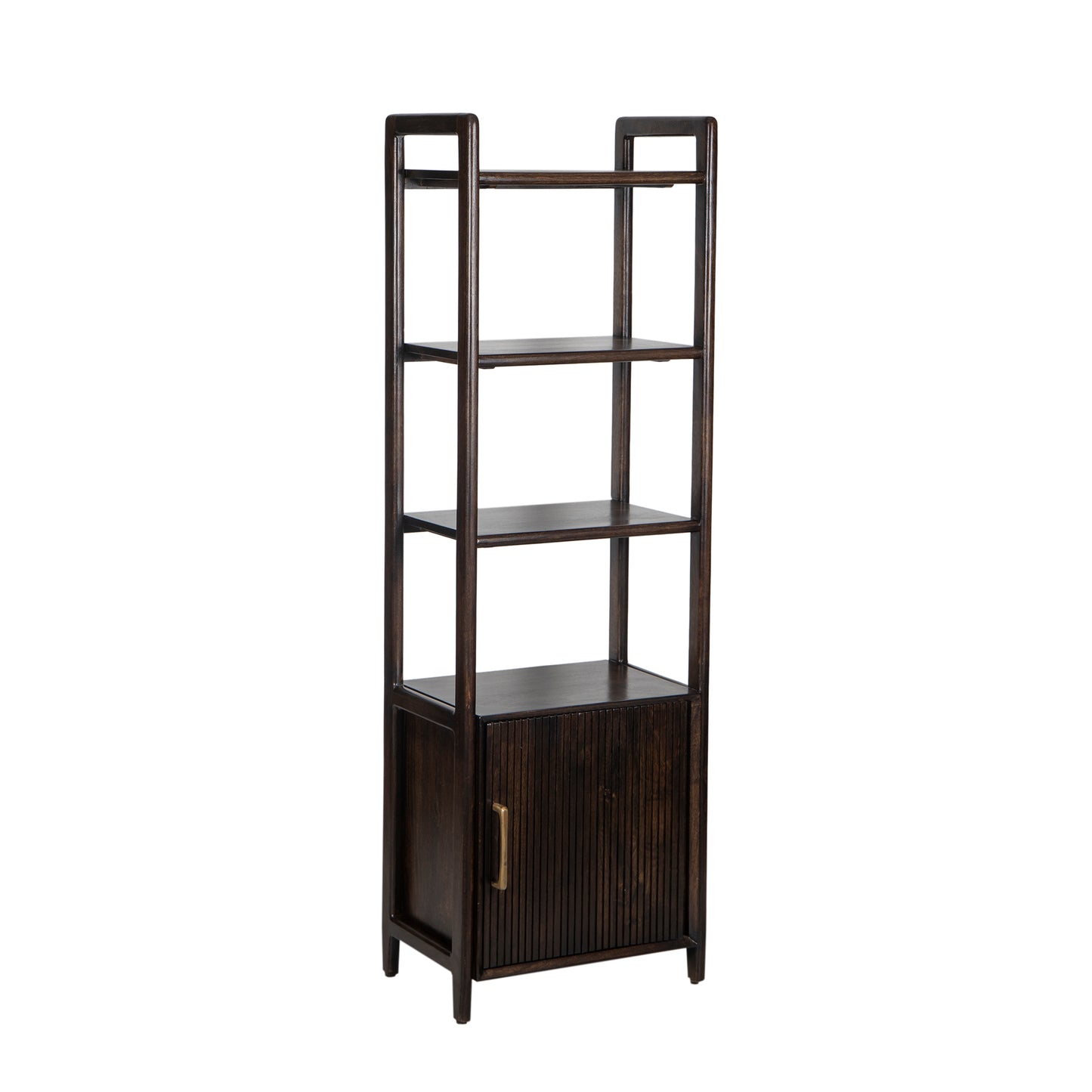 Colonne de rangement noyer fonce | Acacia Aleuts