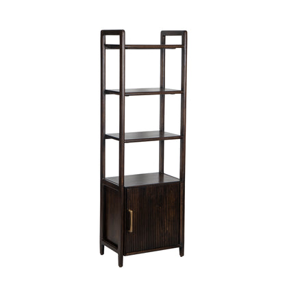 Colonne de rangement noyer fonce | Acacia Aleuts