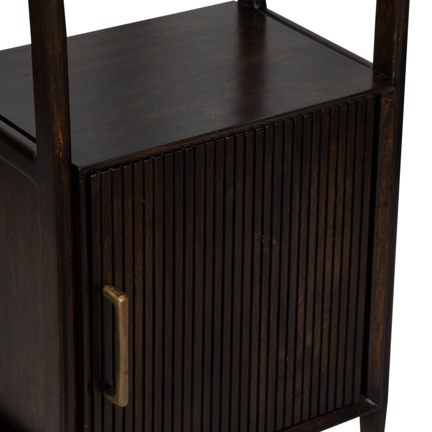 Colonne de rangement noyer fonce | Acacia Aleuts