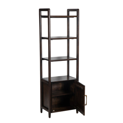 Colonne de rangement noyer fonce | Acacia Aleuts