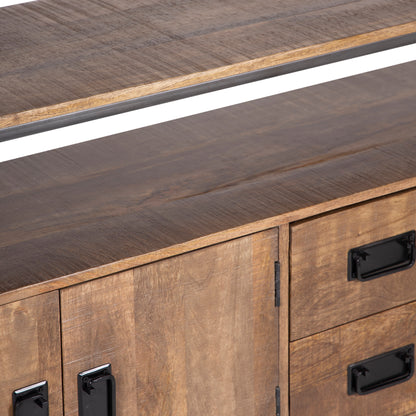 Buffet ajoure 3 portes 2 tiroirs | Mango Stockholm