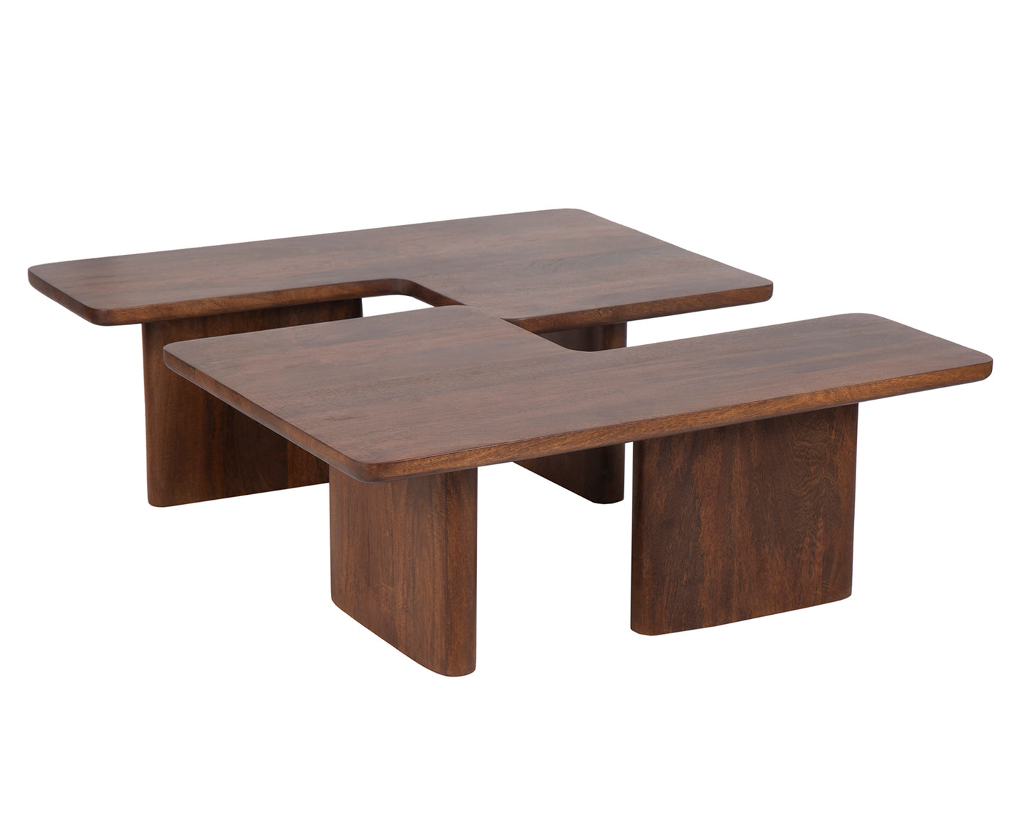 Set de 2 Table basse 110x70 cm | Ariel II