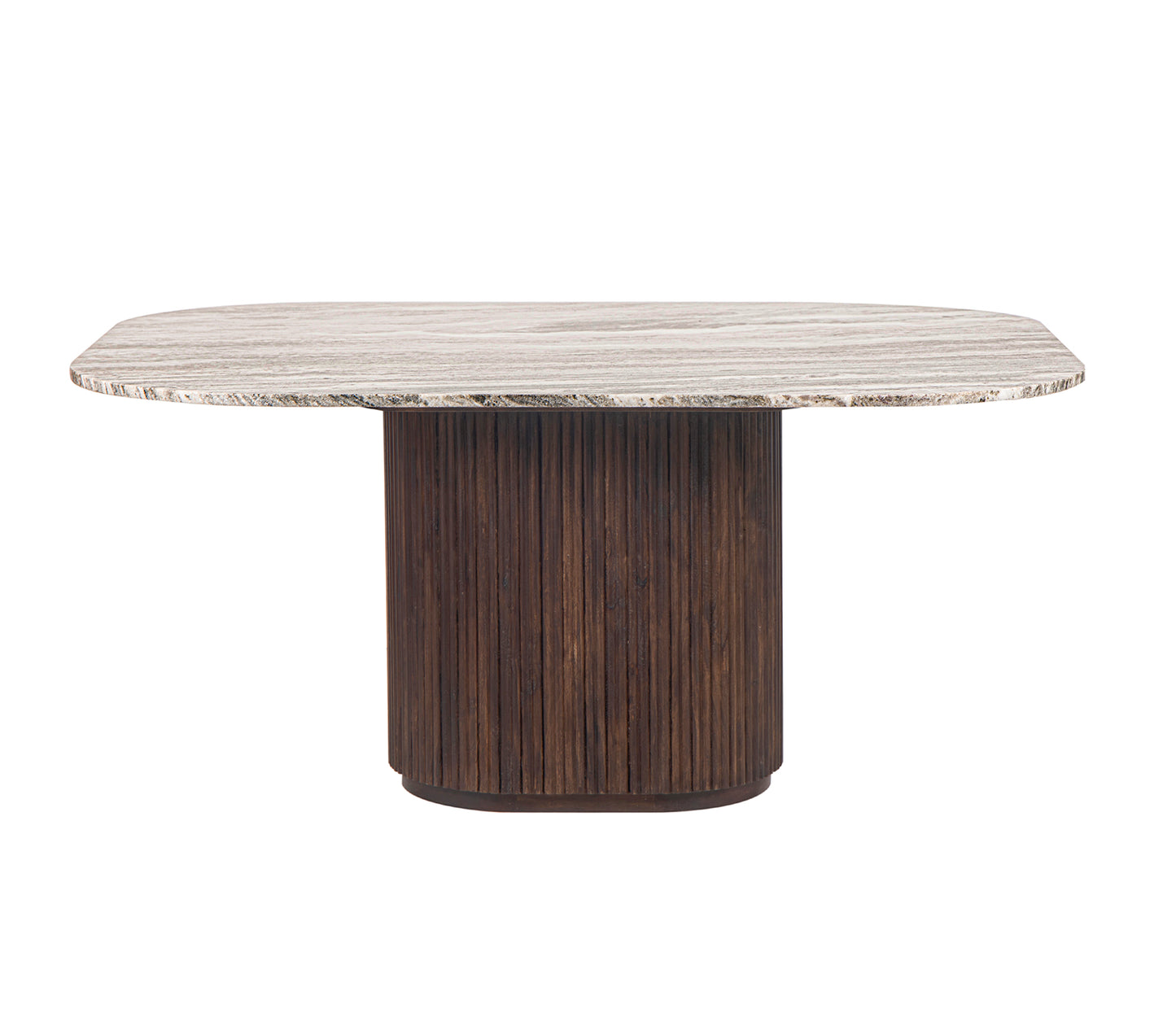 Mesa de jantar com tampo em mármore 170x130 | Kfir II Mango