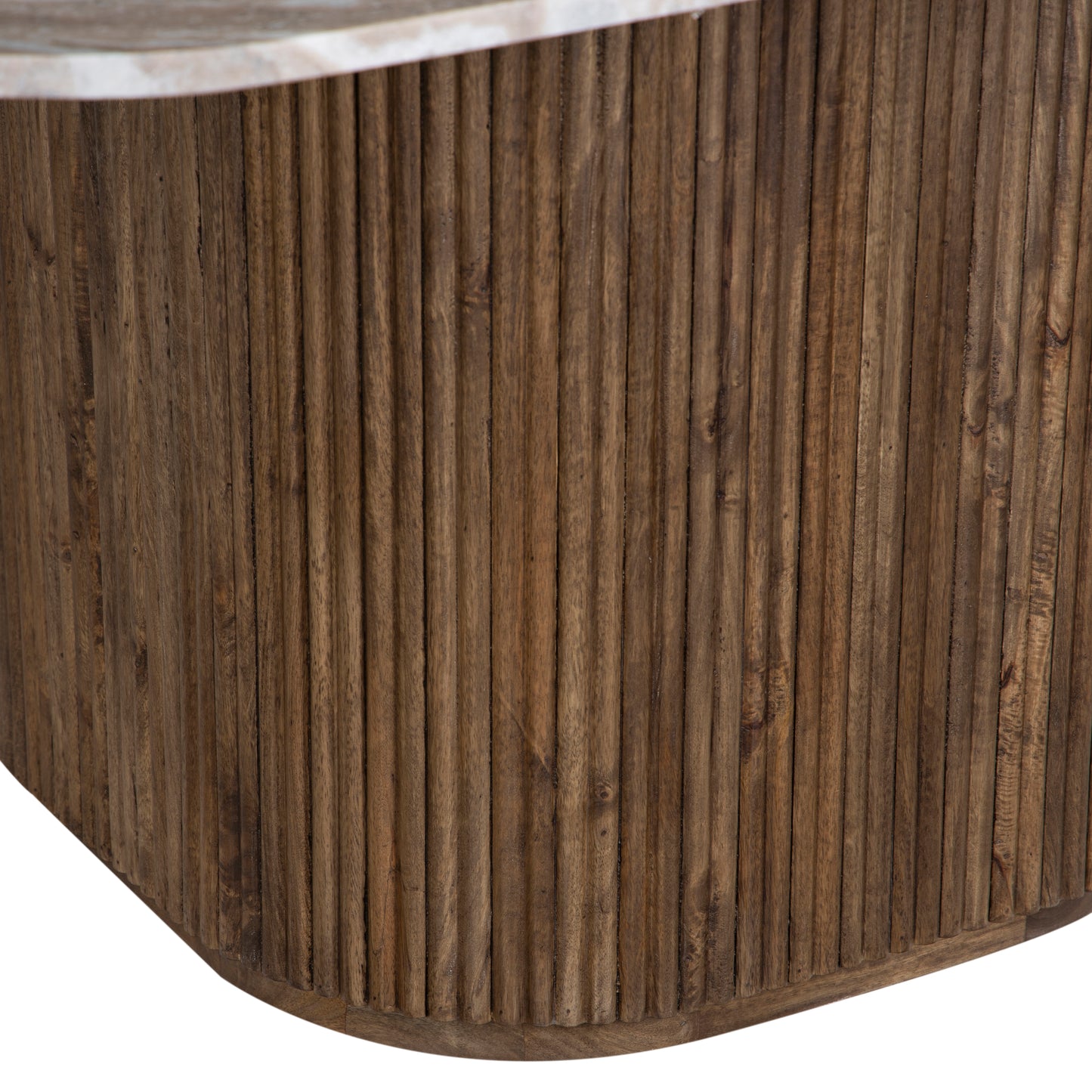 Mesa de jantar com tampo em mármore 170x130 | Kfir II Mango