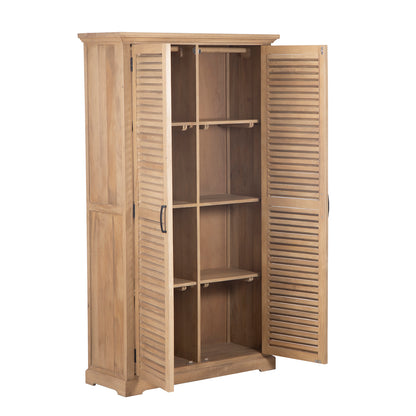 Armoire à 2 portes bois massif en manguier – Paran