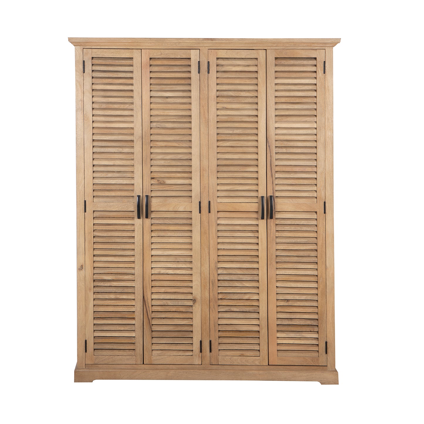 Armoire 4 portes bois massif en manguier – Paran