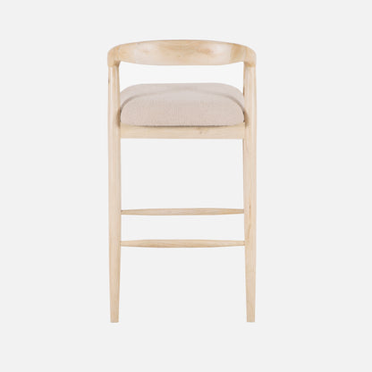 Chaise de Bar Rembourree Neturelle | Milo