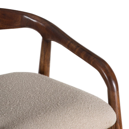 Chaise de Bar Walnut | Milo
