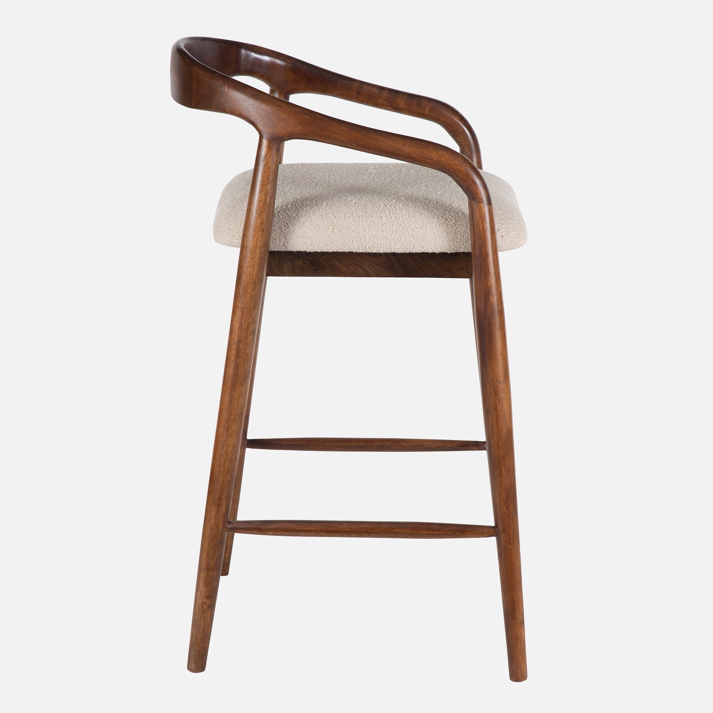 Chaise de Bar Walnut | Milo