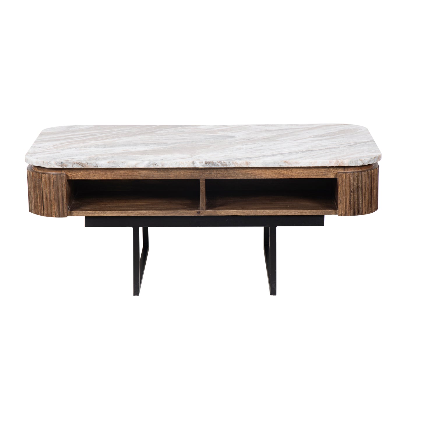 Table basse plateau marbre | Manguier Kfir III
