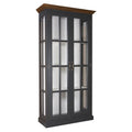 Vitrine 2 portes "Chêne et Pin Charme"