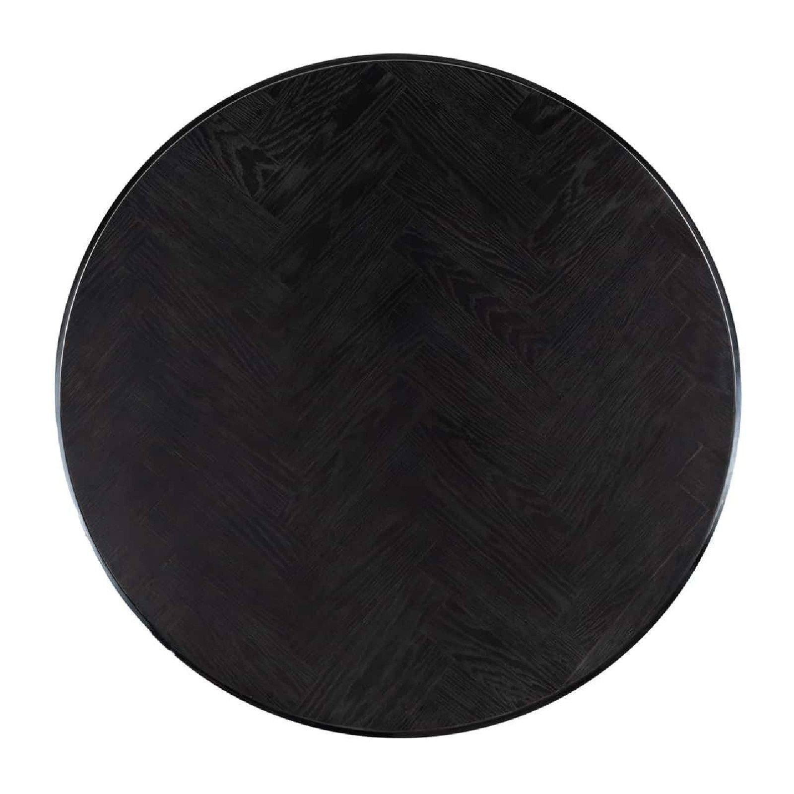 Table de salon Blackbone silver set de 2 rond