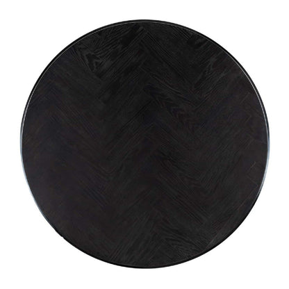 Table de salon Blackbone silver set de 2 rond