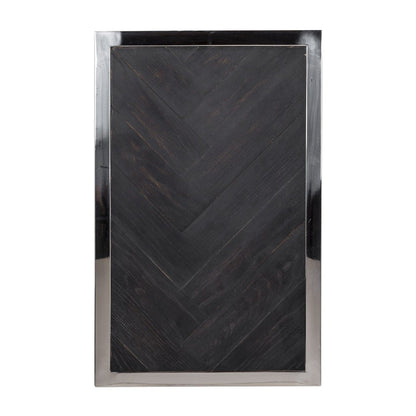 Table d'appoint Blackbone silver
