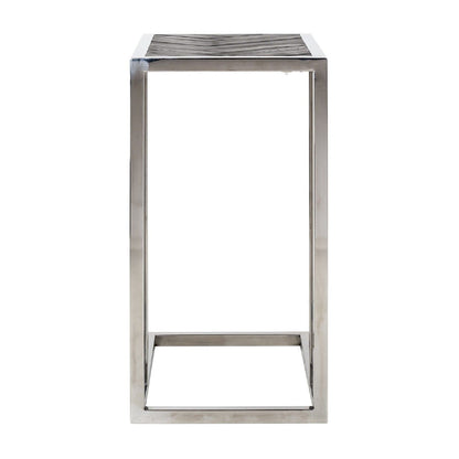 Table d'appoint Blackbone silver