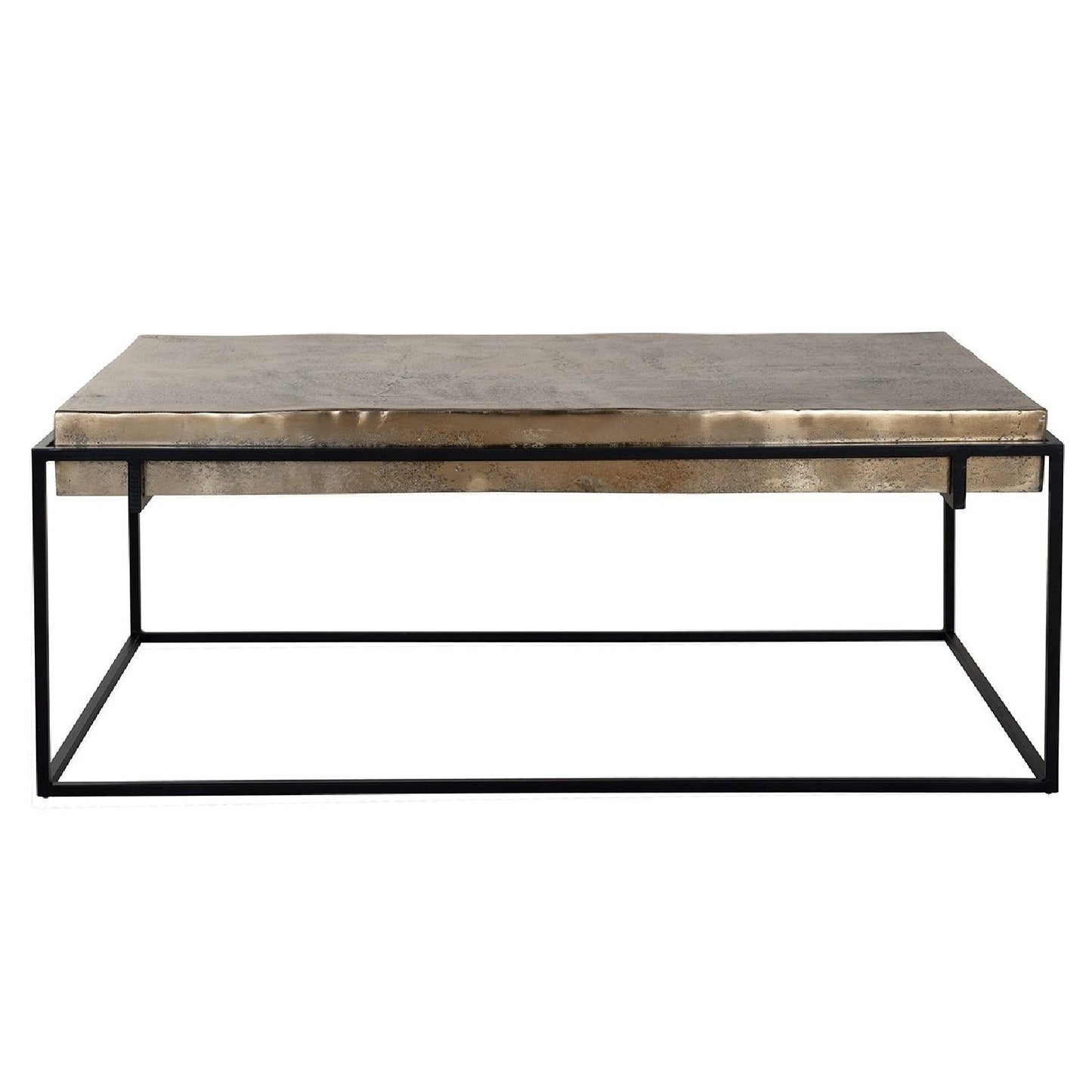 Table de salon Calloway champagne or