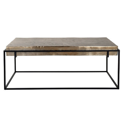 Table de salon Calloway champagne or