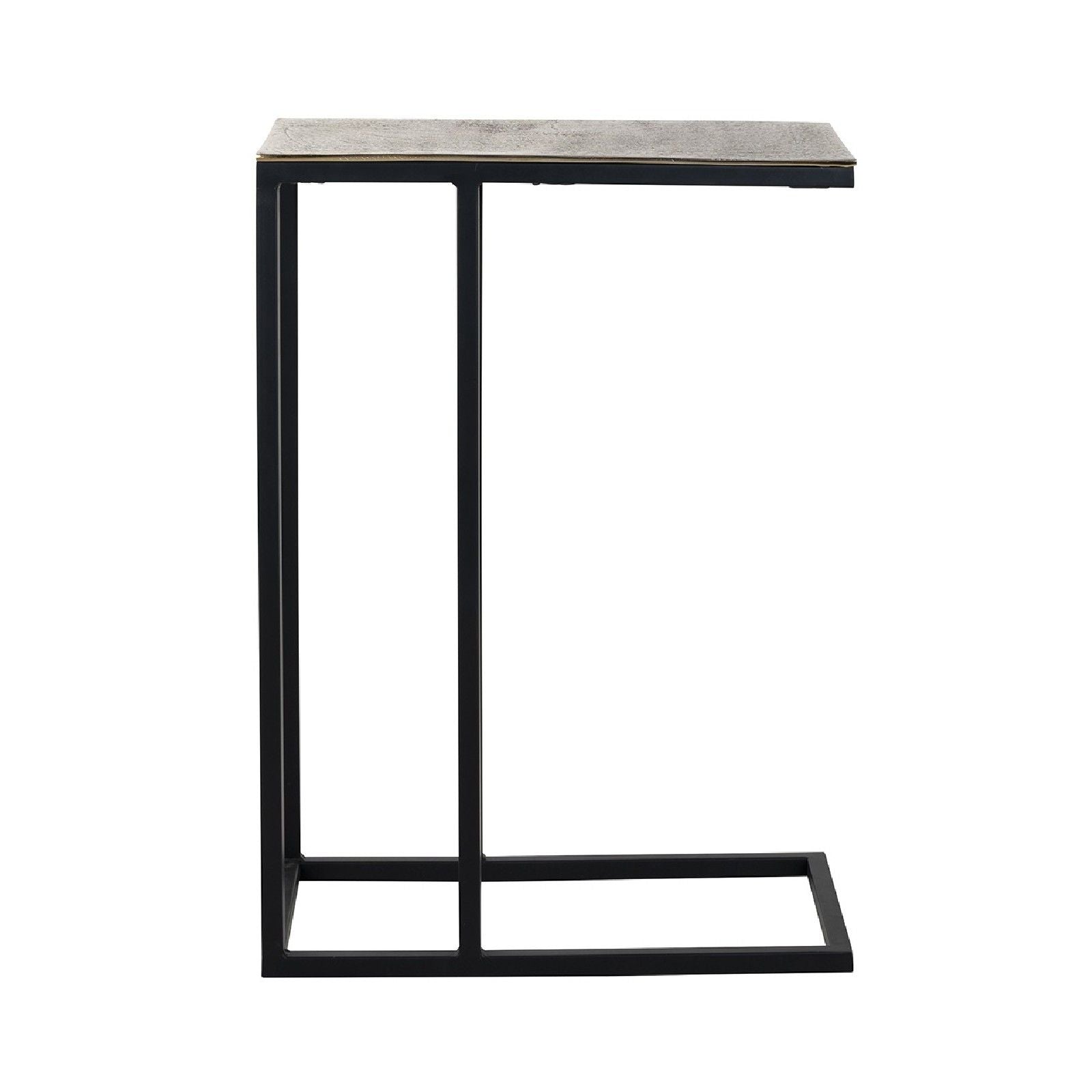 Table d'appoint Calloway champagne or