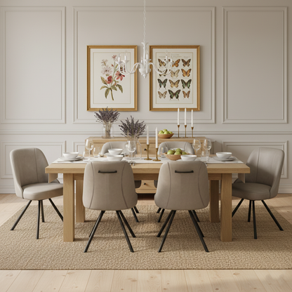 Chaise gris clair | Eran